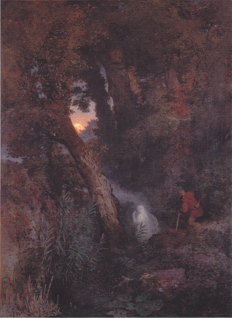Il fuoco fatuo - 1882, Museo Georg Schäfer, Schweinfurt